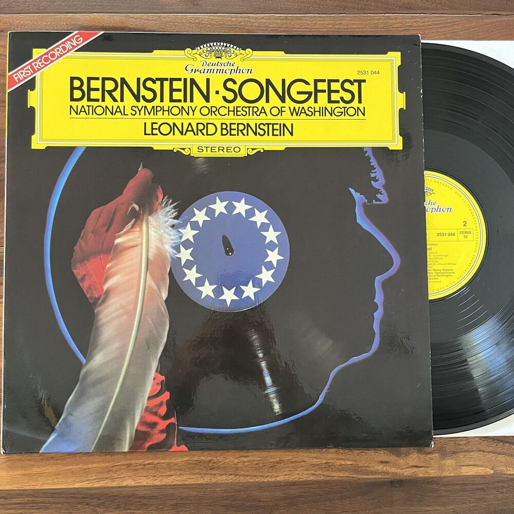 Bernstein Songfest Vinyl LP 1978 Deutsche Grammophon 2531 044
